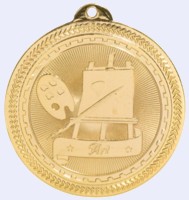 2 in. Brite medal