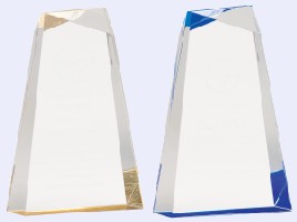 Facet Wedge Acrylic