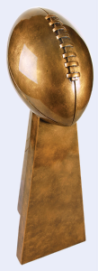 Lombardi-style trophy