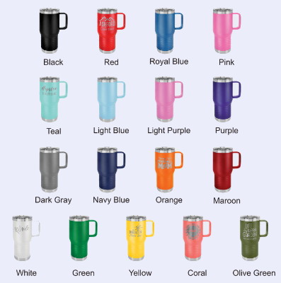 20oz travel mugs