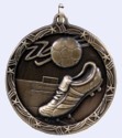 2 in. Shooting Star Medal - Soccer