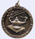 2 in. Shooting Star Medal - Knowledge