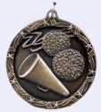 2 in. Shooting Star Medal - Cheer