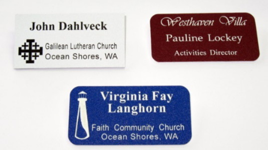 Large Namebadges